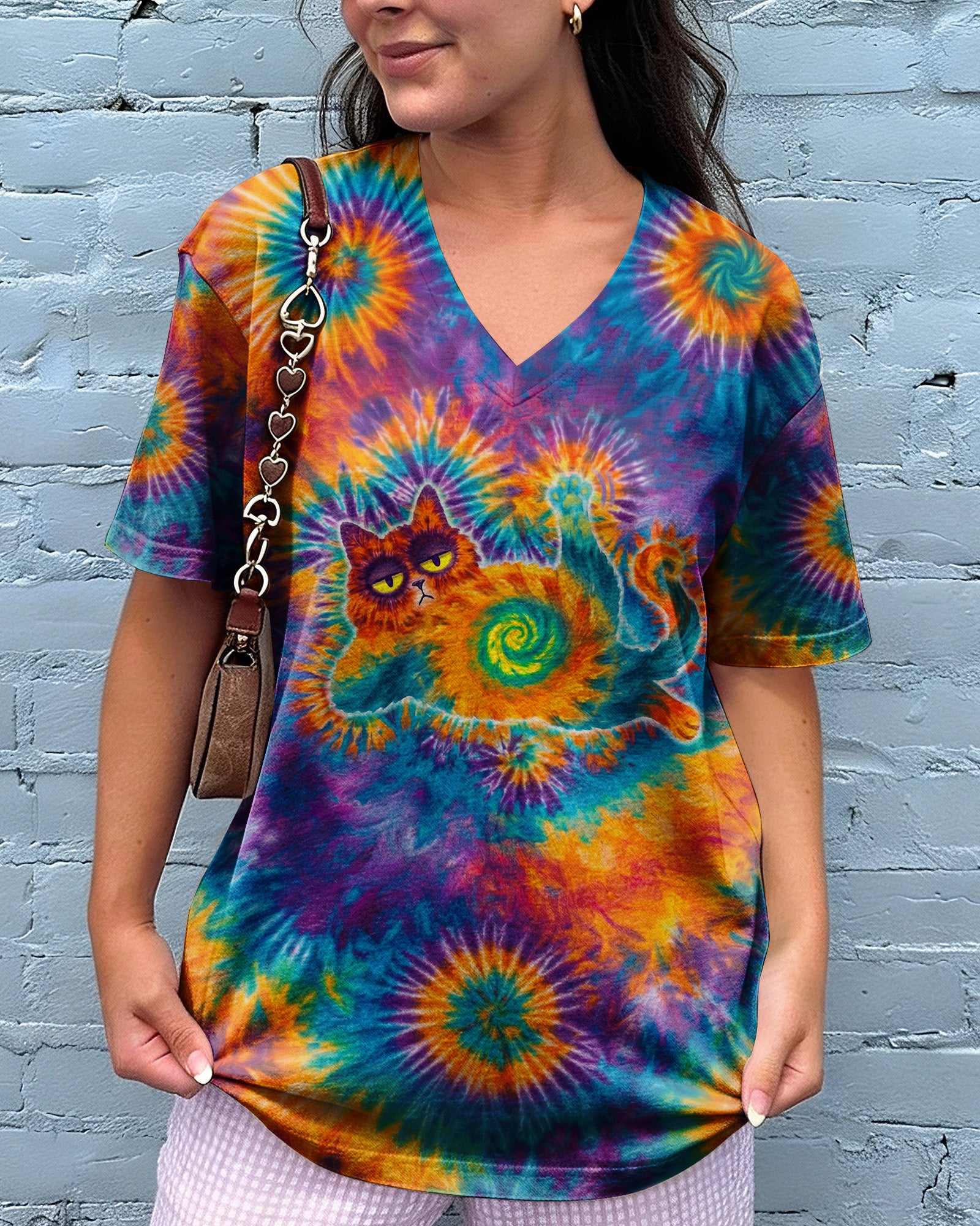 APPARENTLY I HAVE AN ATTITUDE WHO KNEW CAT ALL OVER PRINT - TM2803261