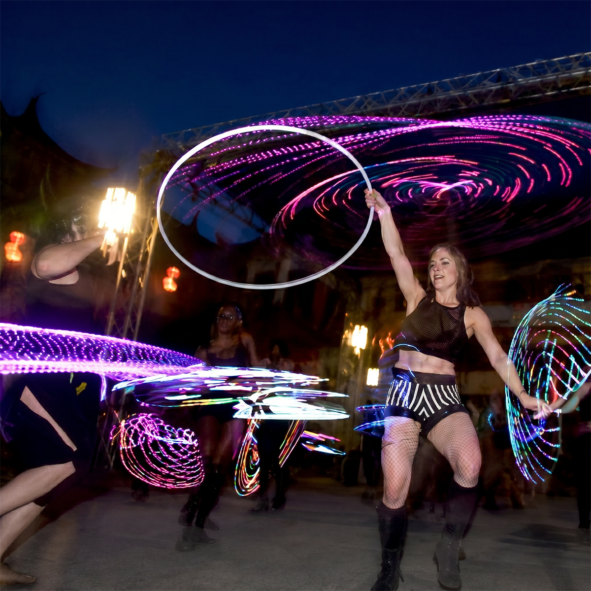🌈LED Colorful Fitness Dance Hoop For Adult & Kid