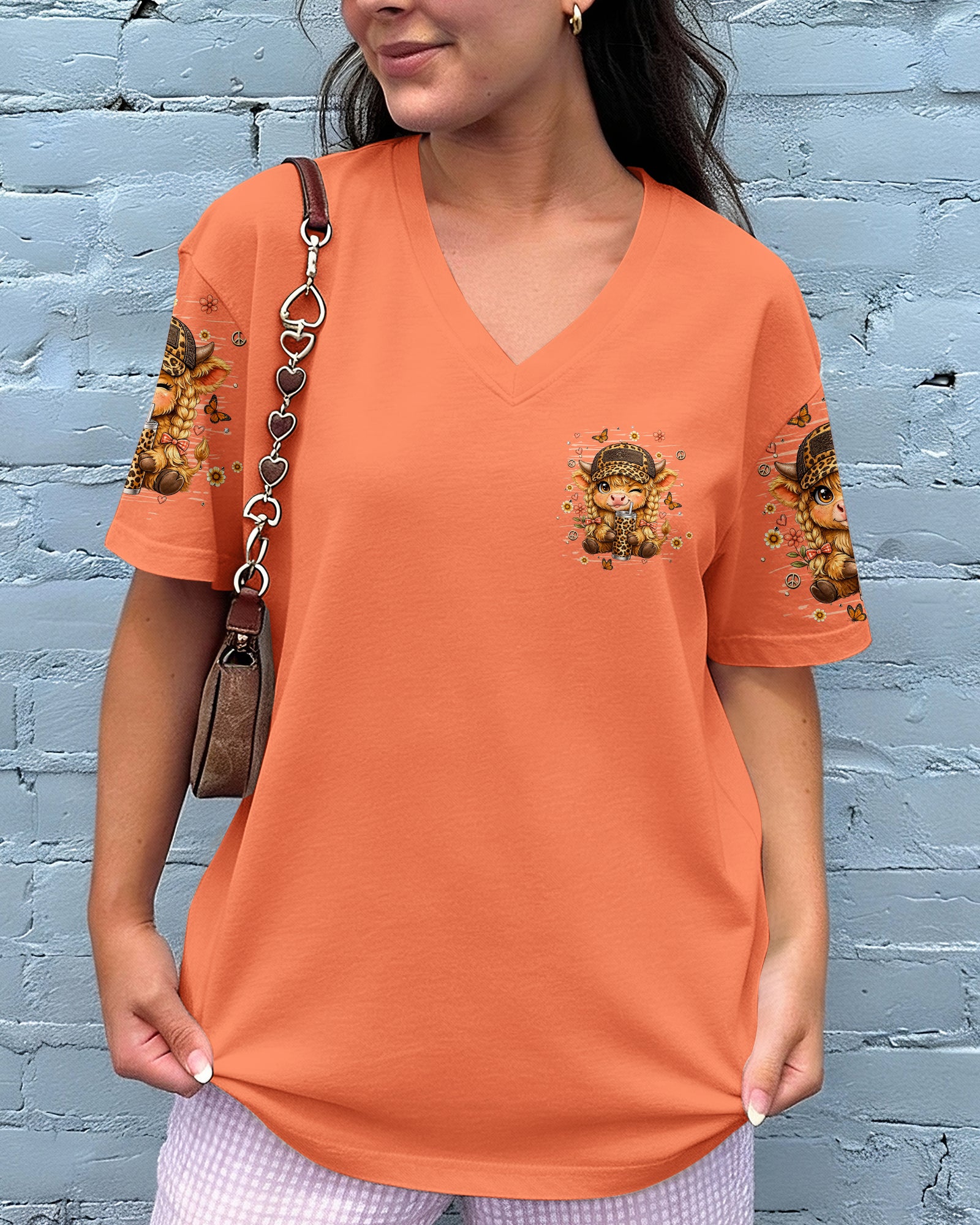 SUCK IT UP BUTTERCUP COW ALL OVER PRINT  - TLHN0906261