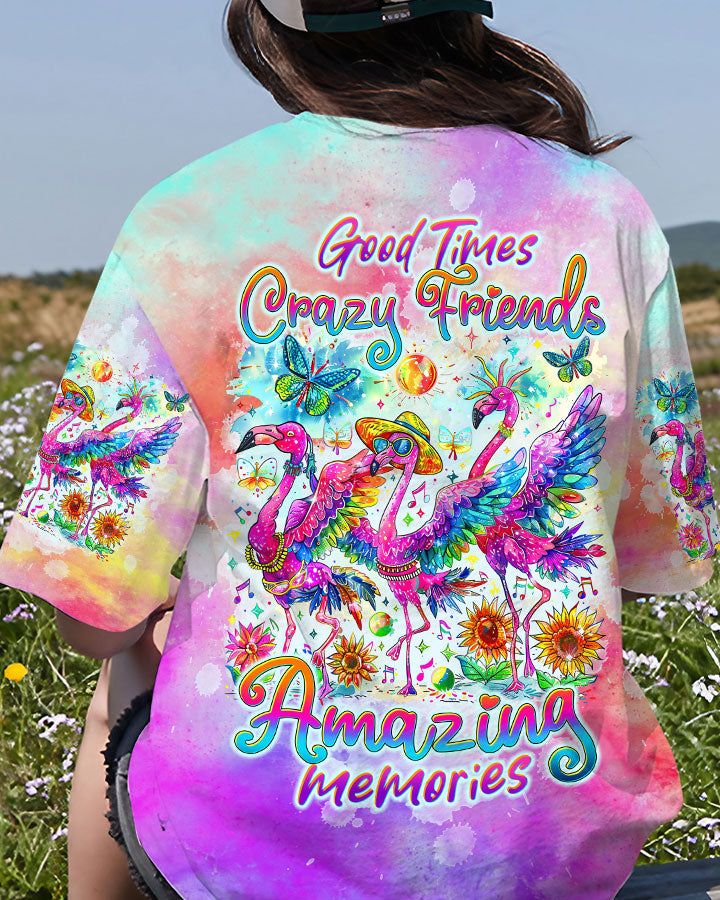 GOOD TIMES CRAZY FRIEND FLAMINGO ALL OVER PRINT - TLTW1304243