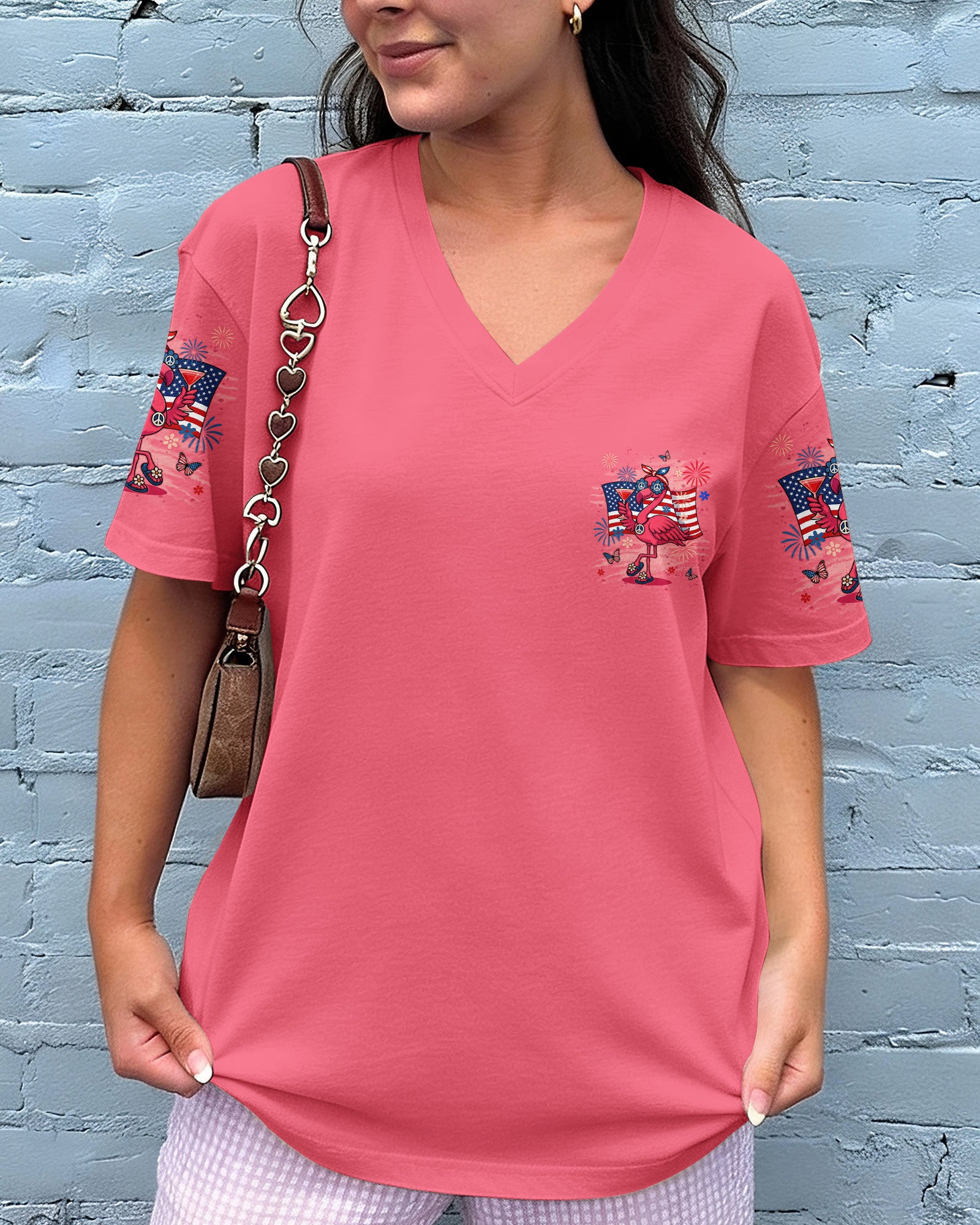 PRETTY IN PINK FLAMINGO ALL OVER PRINT - TYLN3003262