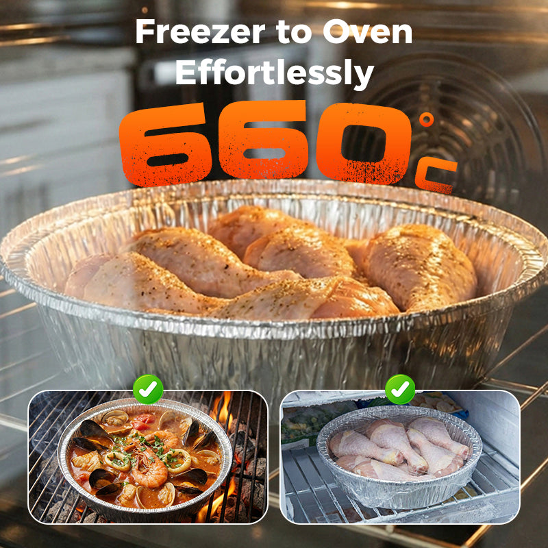 🎉This Week's Special Sales - 50% OFF🍟Oil-Proof Aluminum Foil Tin Box