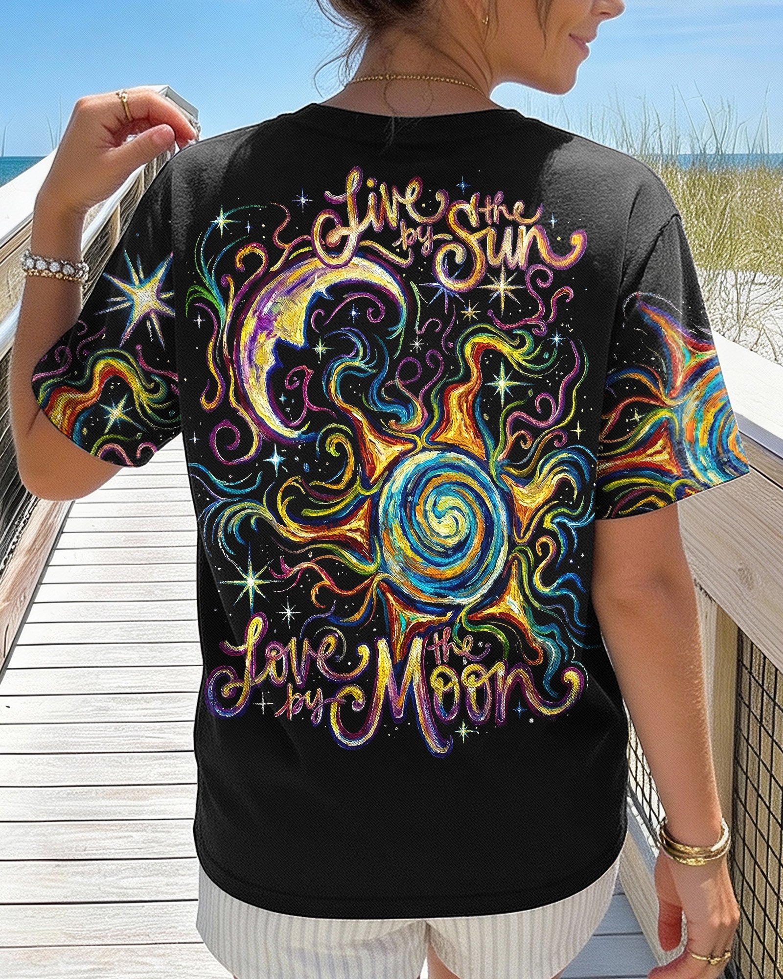 SUN AND MOON SWIRL ALL OVER PRINT - RI2603261