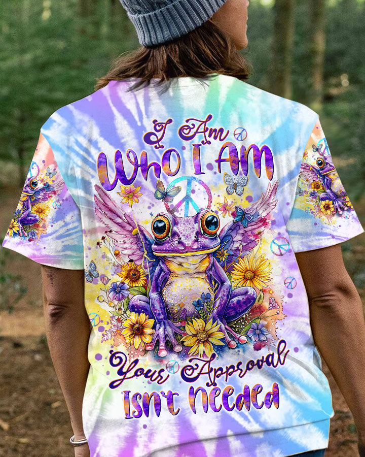 I AM WHO I AM FROG WINGS TIE DYE ALL OVER PRINT - TLTW0103243