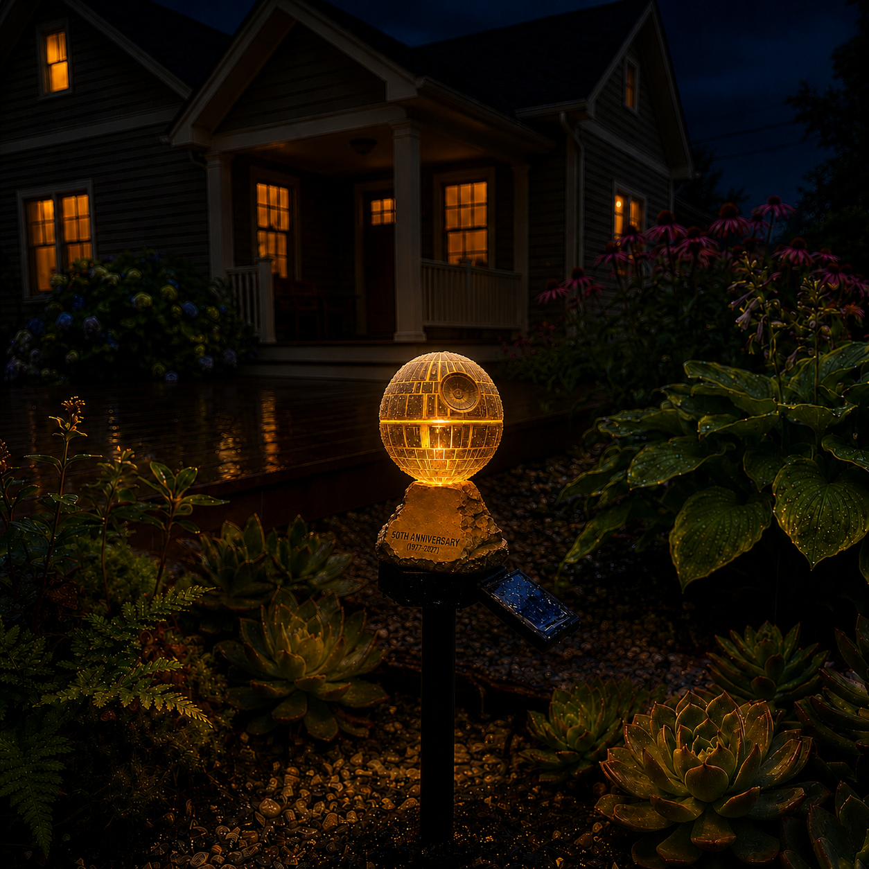 🌌ONLY TODAY—55% OFF🔥 Now Only 50% of the Original Price| Sci-Fi Starship Solar Garden Light
