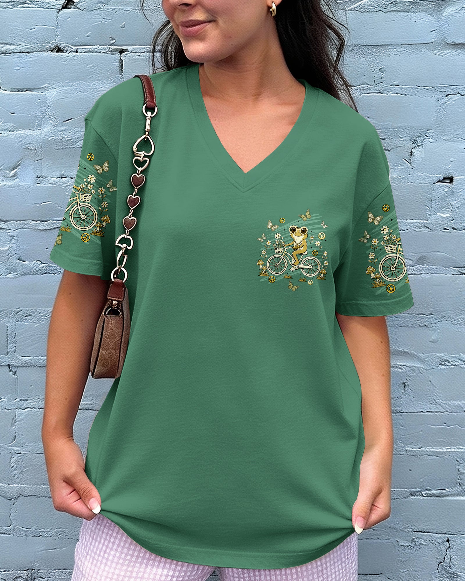 BE HUMBLE BE KIND FROG ALL OVER PRINT - TLNT1307263