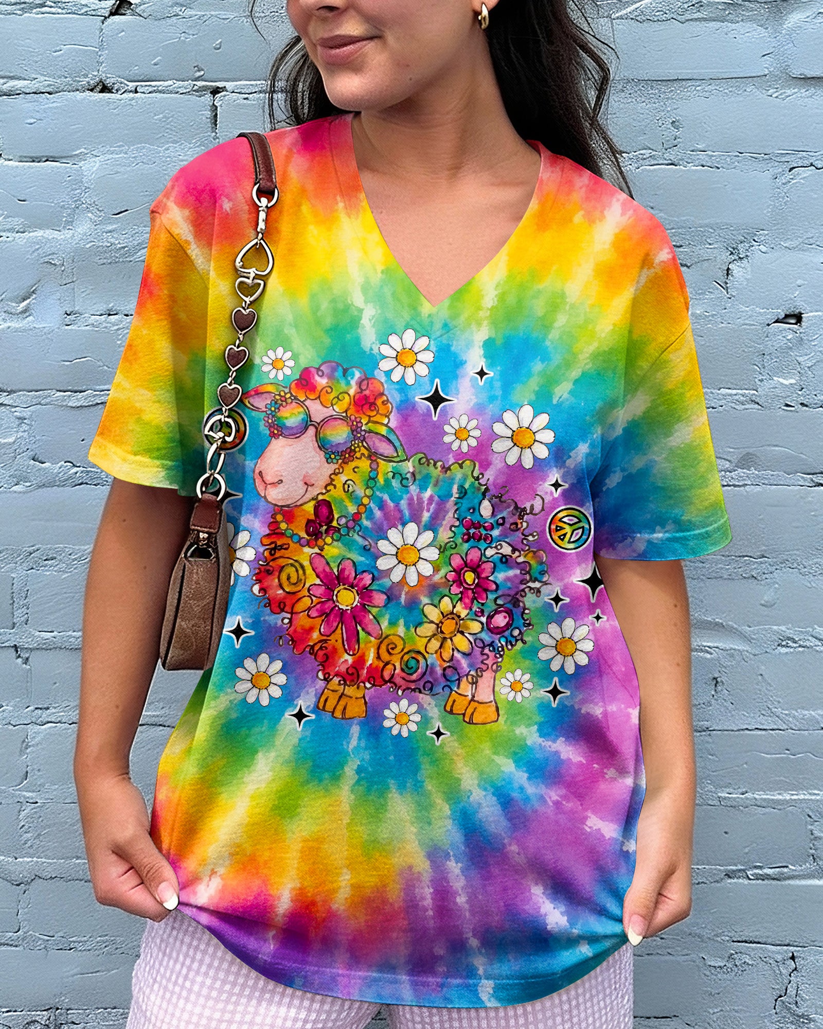 I'M NOT THE BLACK SHEEP TIE DYE ALL OVER PRINT - TLNO2707263