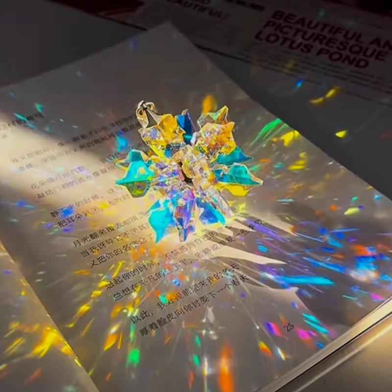 🌈 Crystal Sun Suncatcher – Rainbow Prism Window Hanging
