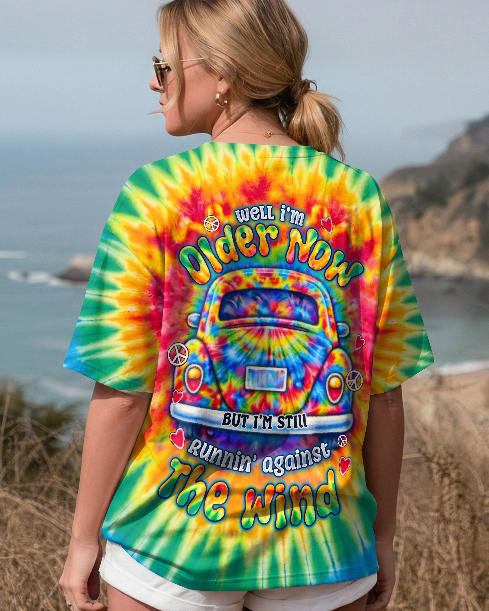 RUNNING AGAINST THE WIND CAR  SWIRL ALL OVER PRINT - TLTW0302263