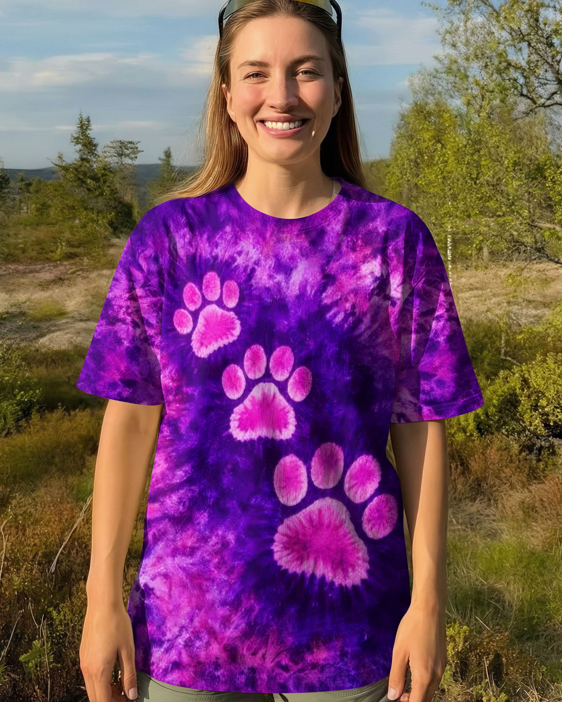 PAW SWIRL ALL OVER PRINT - TLTW1302262