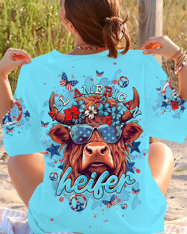 ALL AMERICAN HEIFER ALL OVER PRINT - TLTW2205243
