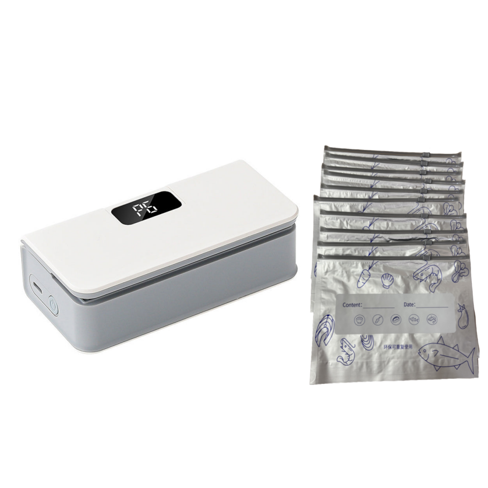 ✨ Rechargeable 2-in-1 Mini Bag Sealer with Cutter! 🛍️