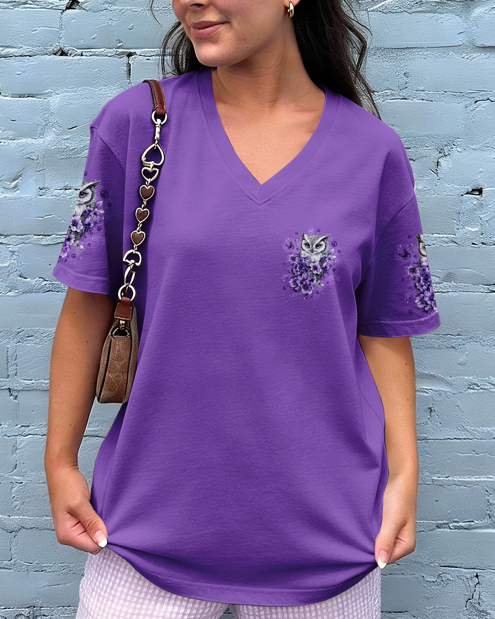 WHISPER WORDS OF WISDOM LET IT BE OWL ALL OVER PRINT - TYPQ0902262