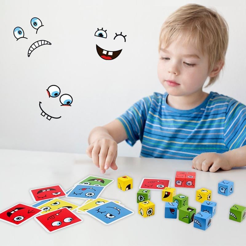 🎲 Face-Changing Magic Cube – The Ultimate Fun & Interactive Toy! 🧩✨