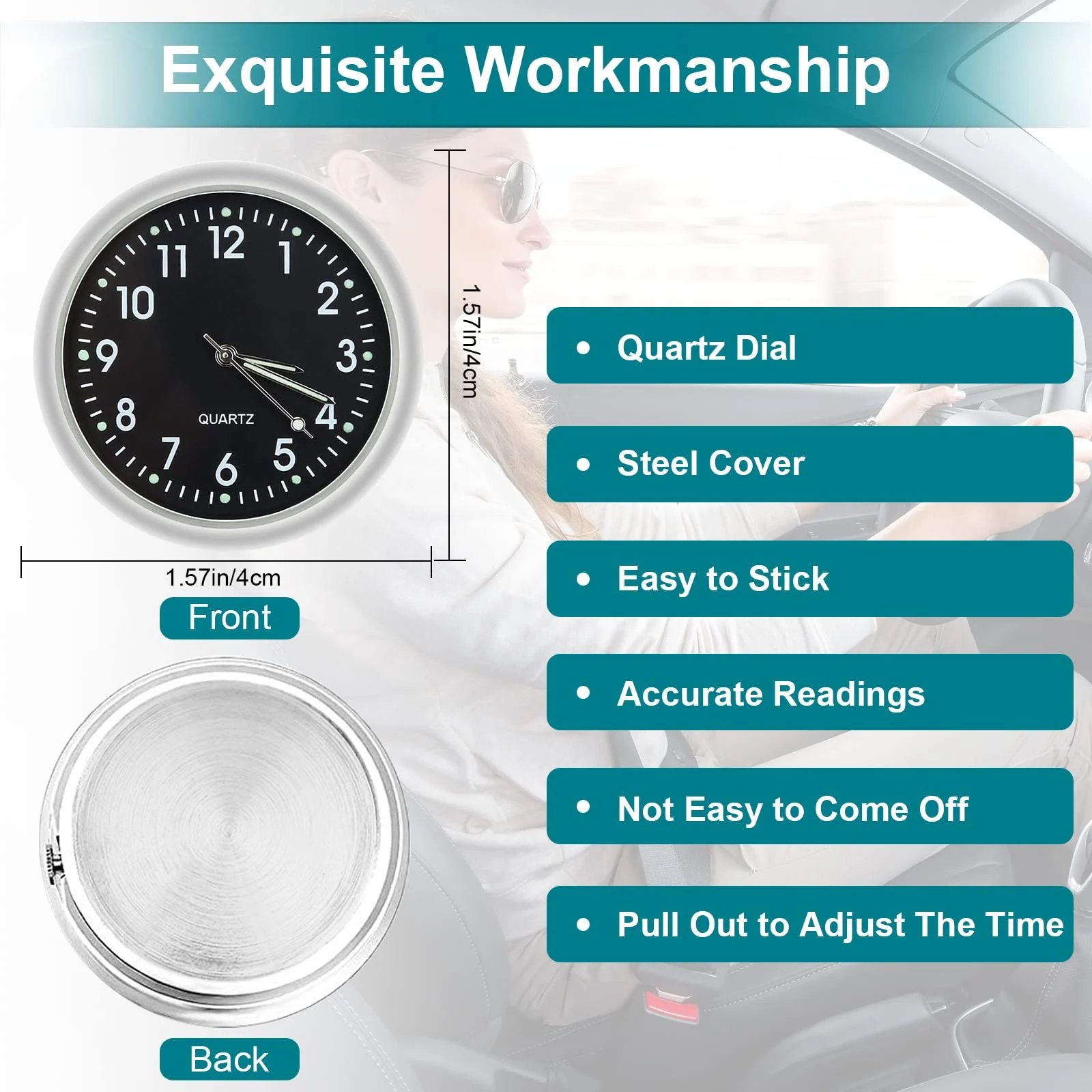 Father's Day Gifts🎁-Mini Car Clock⏱