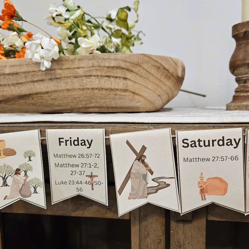 Easter Story Banner ✝️🌸🕊️