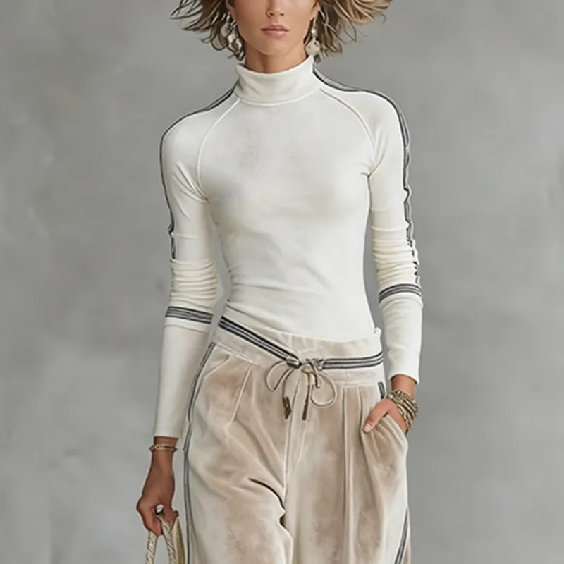 Women's Autumn And Winter Sports Casual Warm Velvet Suit