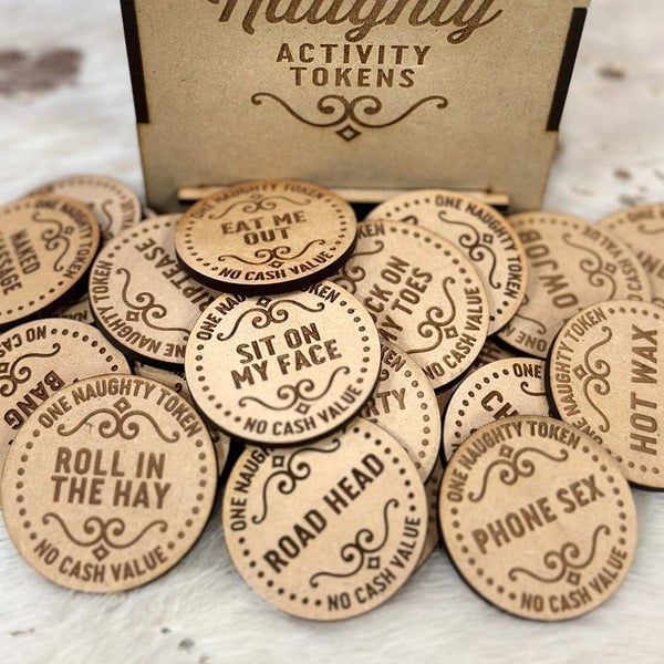 Bang Box Set, Naughty Activity Tokens For Couples