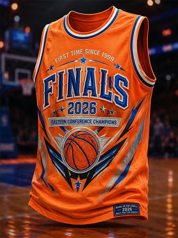 Men's 2026 Finals Eastern Conference Champions Basketball Art Print Tank Top