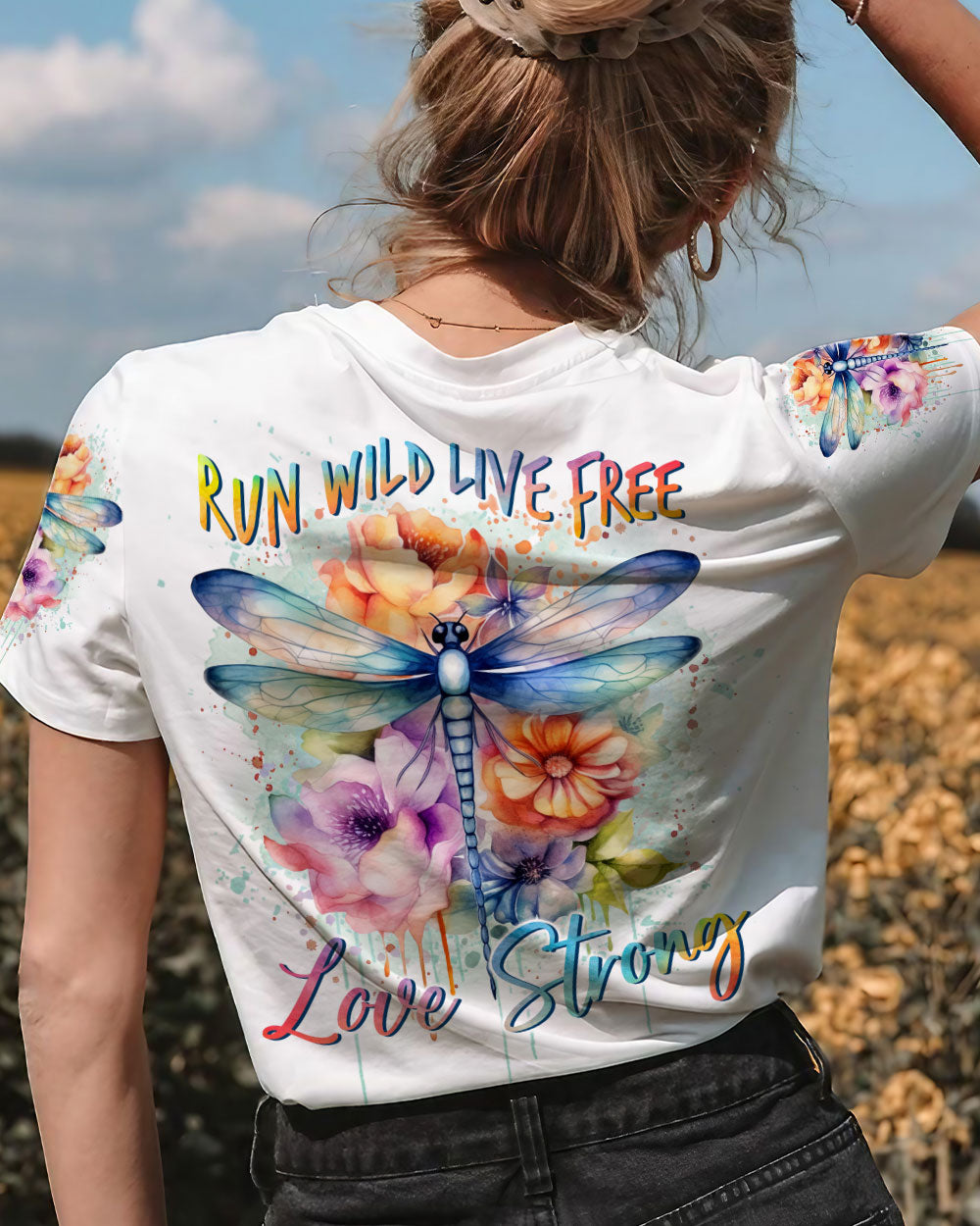 RUN WILD LIVE FREE LOVE STRONG ALL OVER PRINT - YHLN0606234