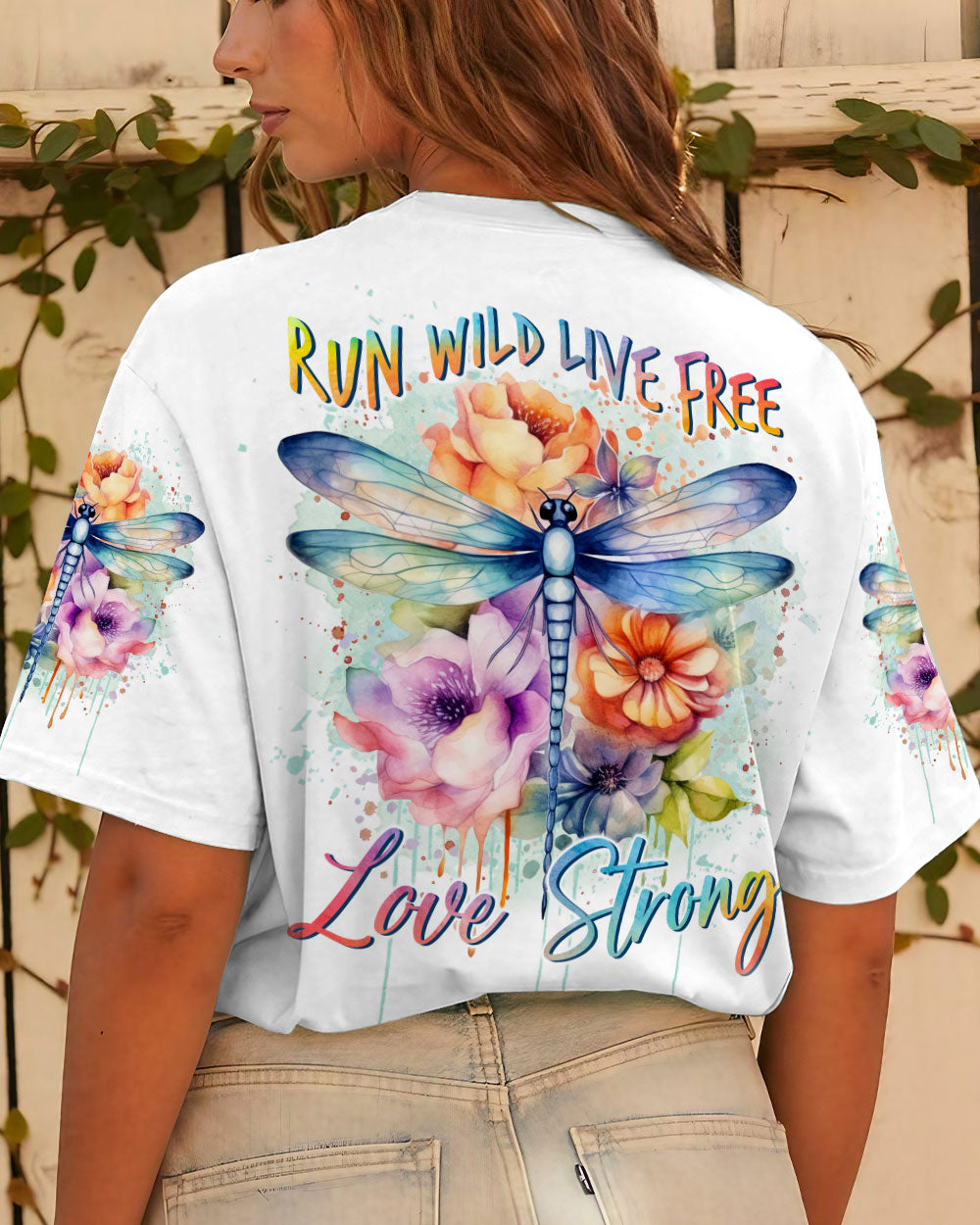 RUN WILD LIVE FREE LOVE STRONG ALL OVER PRINT - YHLN0606234