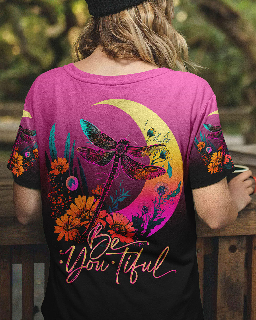 BE YOU TIFUL DRAGONFLY ALL OVER PRINT - TLNO2704233