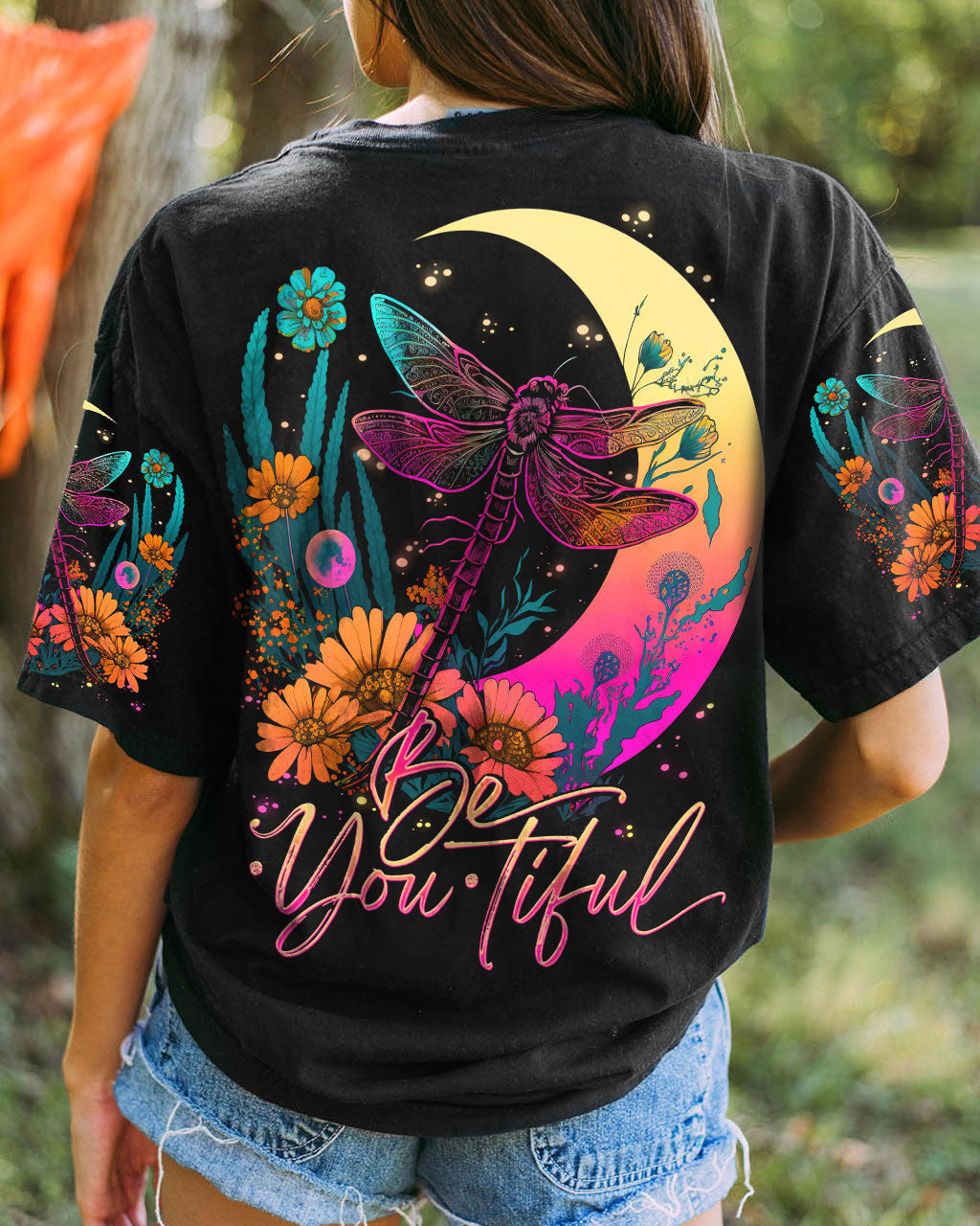 BE YOU TIFUL DRAGONFLY ALL OVER PRINT - TLNO2504232