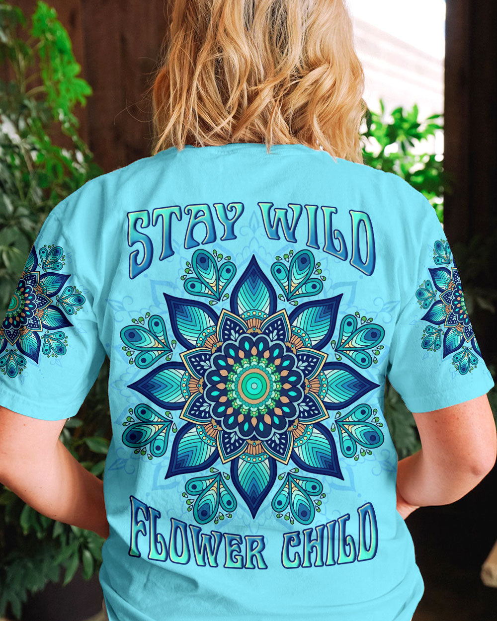 STAY WILD FLOWER CHILD ALL OVER PRINT - YHLN3005231