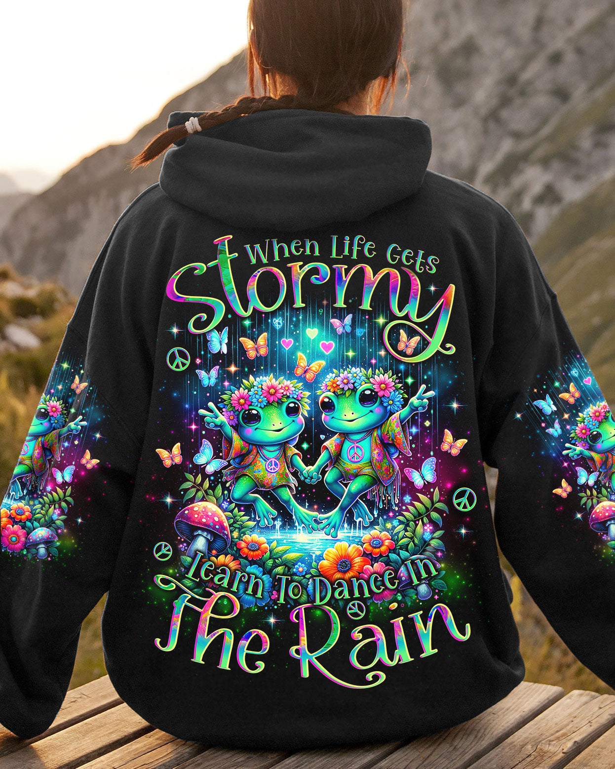 DANCE IN THE RAIN FROG ALL OVER PRINT - TLNO0102241