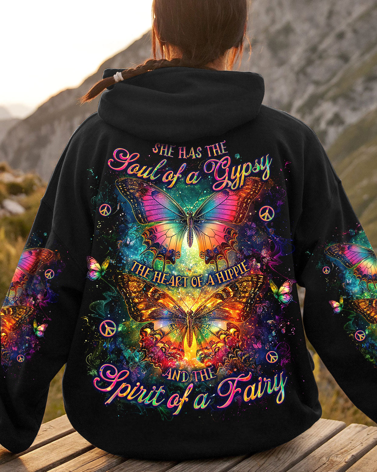 SPIRIT OF A FAIRY BUTTERFLY ALL OVER PRINT - TLNO1312241