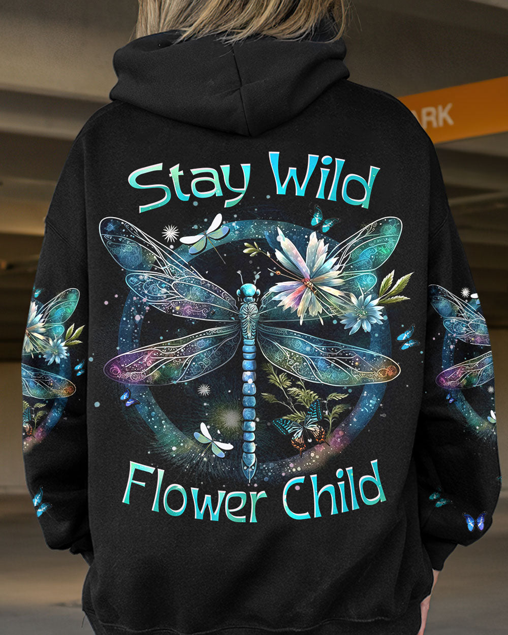 STAY WILD FLOWER CHILD ALL OVER PRINT - YHHN1503232