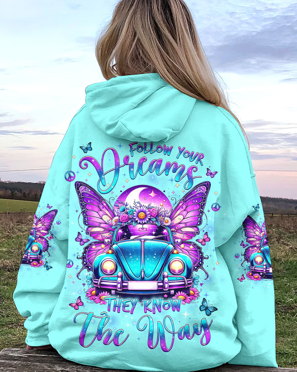 FOLLOW YOUR DREAM ALL OVER PRINT - YHLN0712234