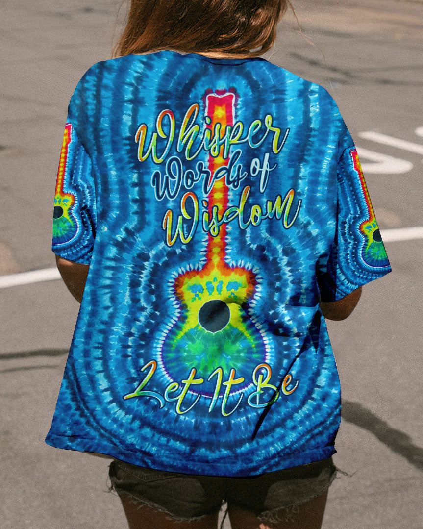 WHISPER WORDS OF WISDOM GUITAR TIE DYE ALL OVER PRINT - TLNO2104231