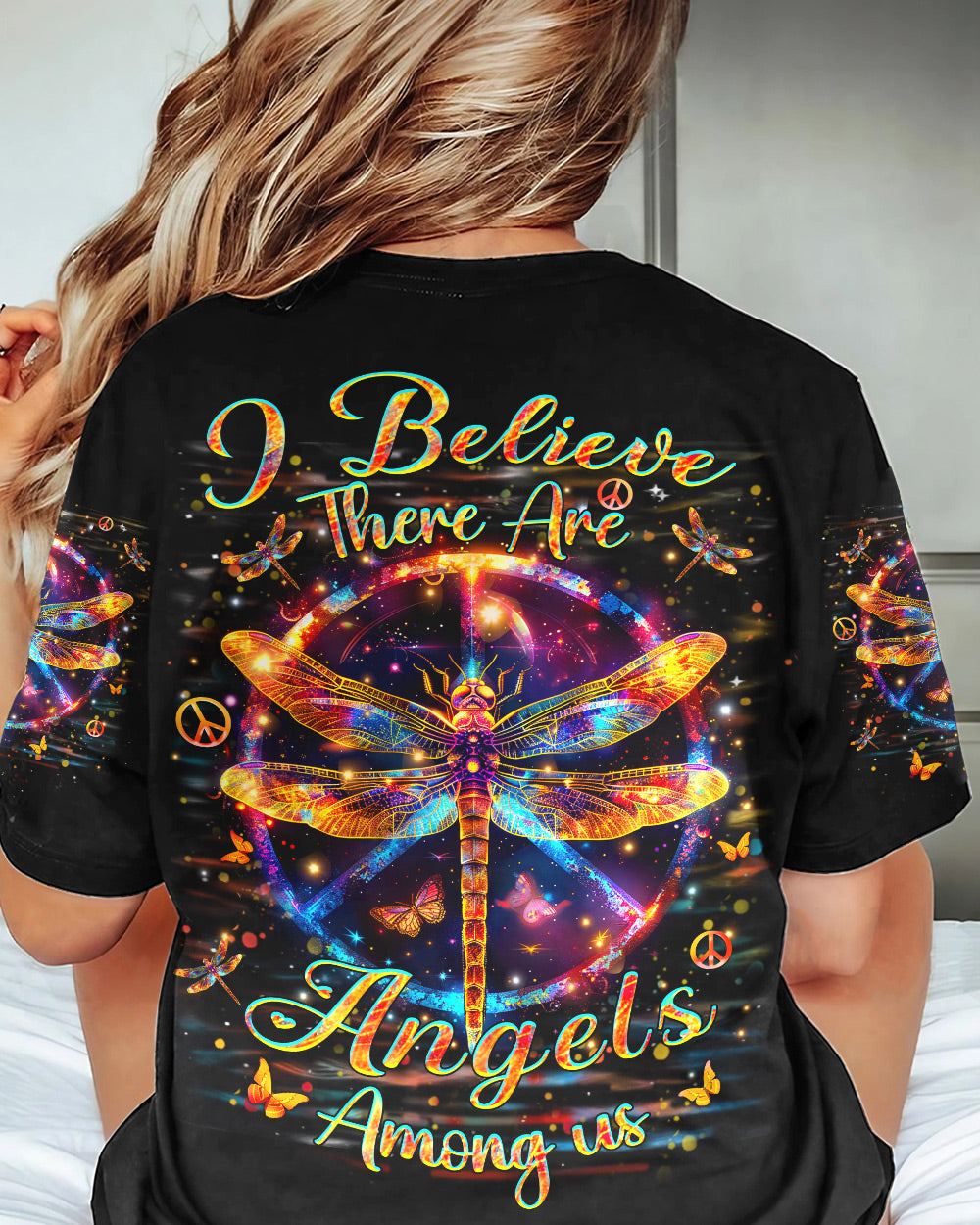 BELIEVE THERE ARE ANGELS AMONG US ALL OVER PRINT - YHHN2005243