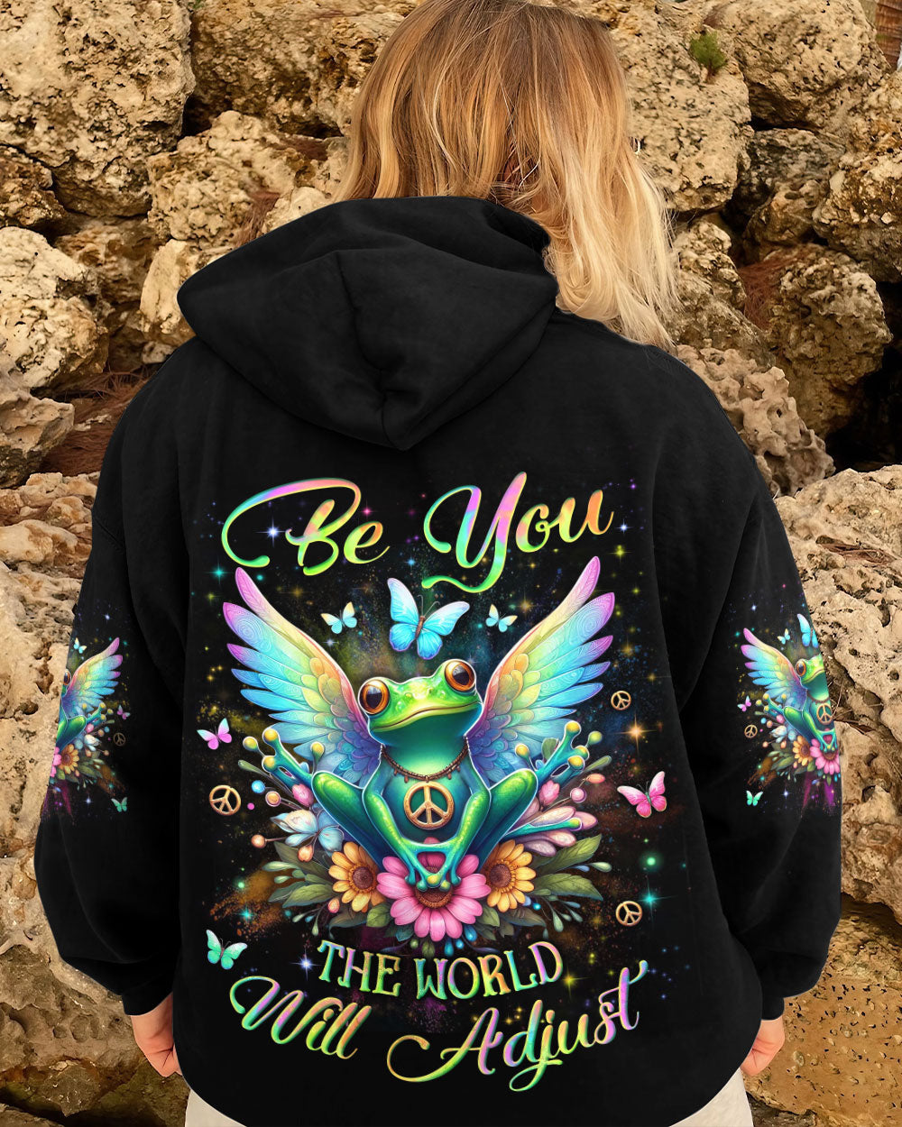 BE YOU THE WORLD WILL ADJUST FROG FAIRY ALL OVER PRINT - YHLN2811231