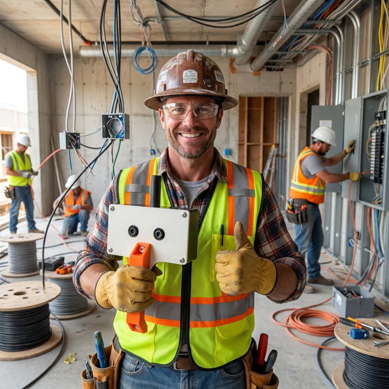 🔧 Efficient Cable Pulling Tool – The Ultimate Solution for Easy Wiring! ⚡📡