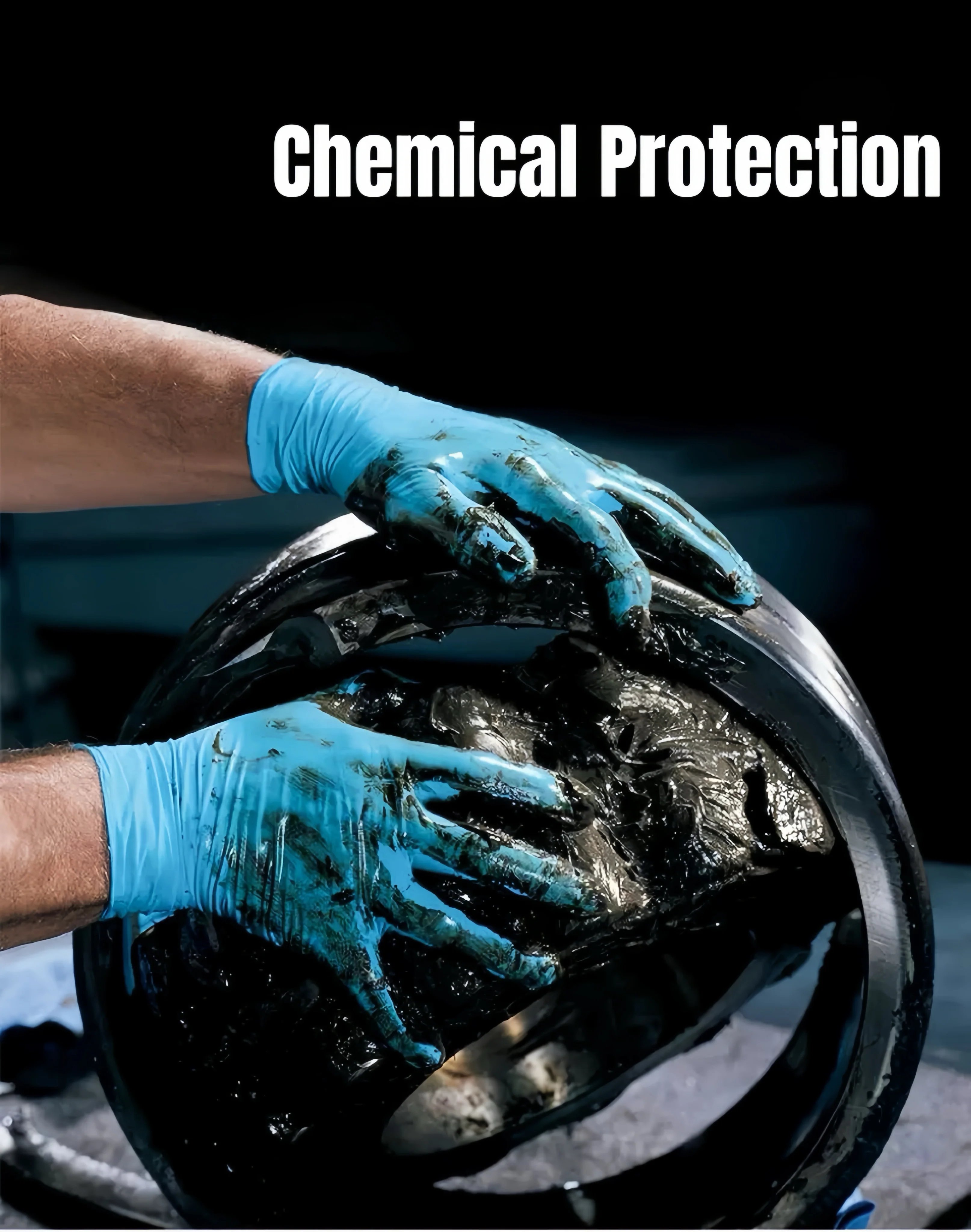 2026 New Years Sale - High Elastic Protective Rubber Nitrile Gloves