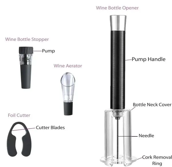 Vofatiponal🔥Last day 49% OFF 🔥Wino on the Go Wine Opening Set - With Giftbox