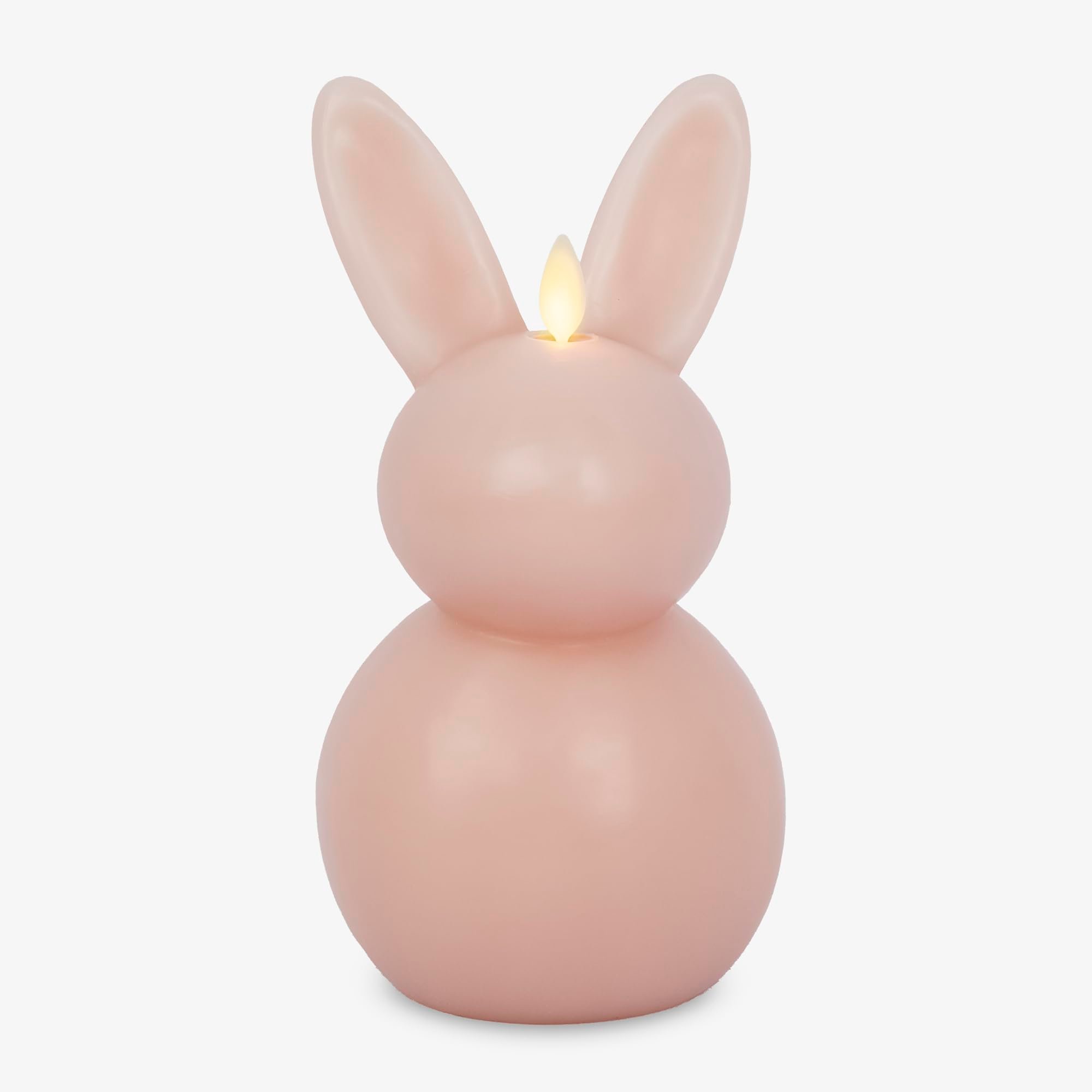 🐰✨Flickering LED Flame Bunny Candle - AA Batteries