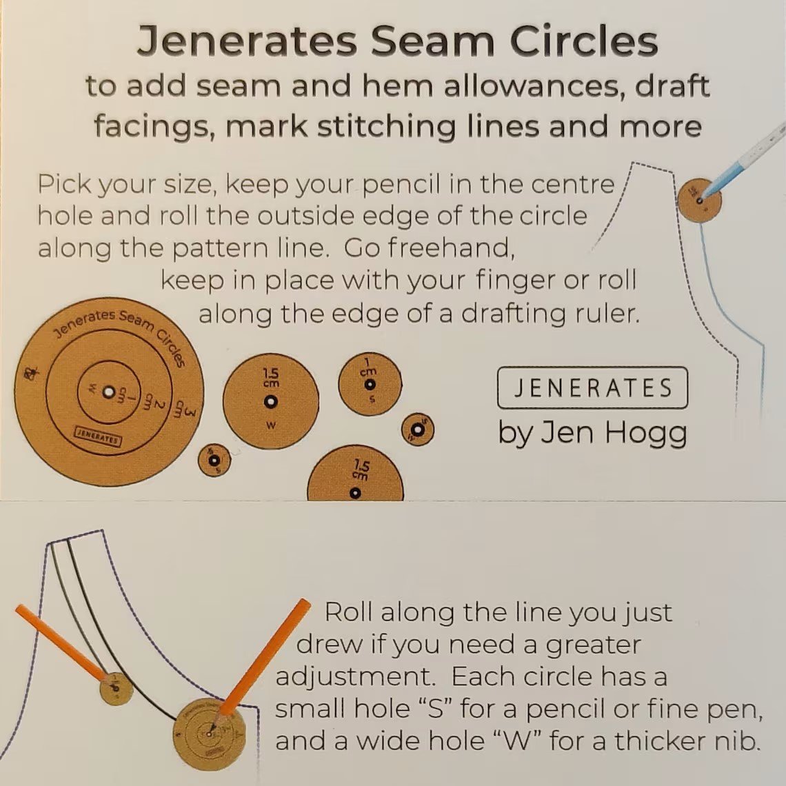 🔥LAST DAY 49% OFF - Jenerates Seam Circles