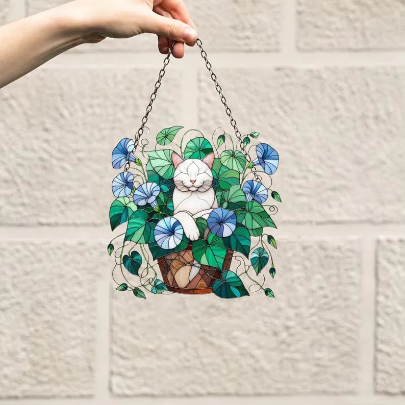 🔥LAST DAY 50% OFF - 💐 Art Flower Basket Pendant 🏡