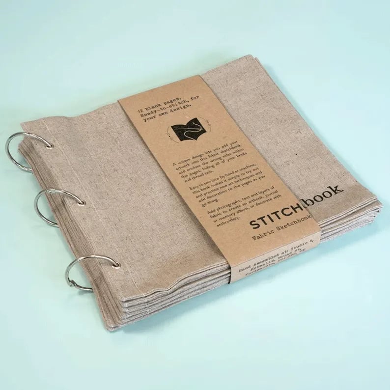 🔥LAST DAY 49% OFF - Blank Fabric Sketchbook