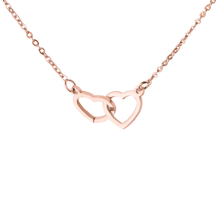 Pheromania ETERNALLY PRESERVED ROTATING ROSE BOX - W/ ENGRAVED HEART NECKLACE