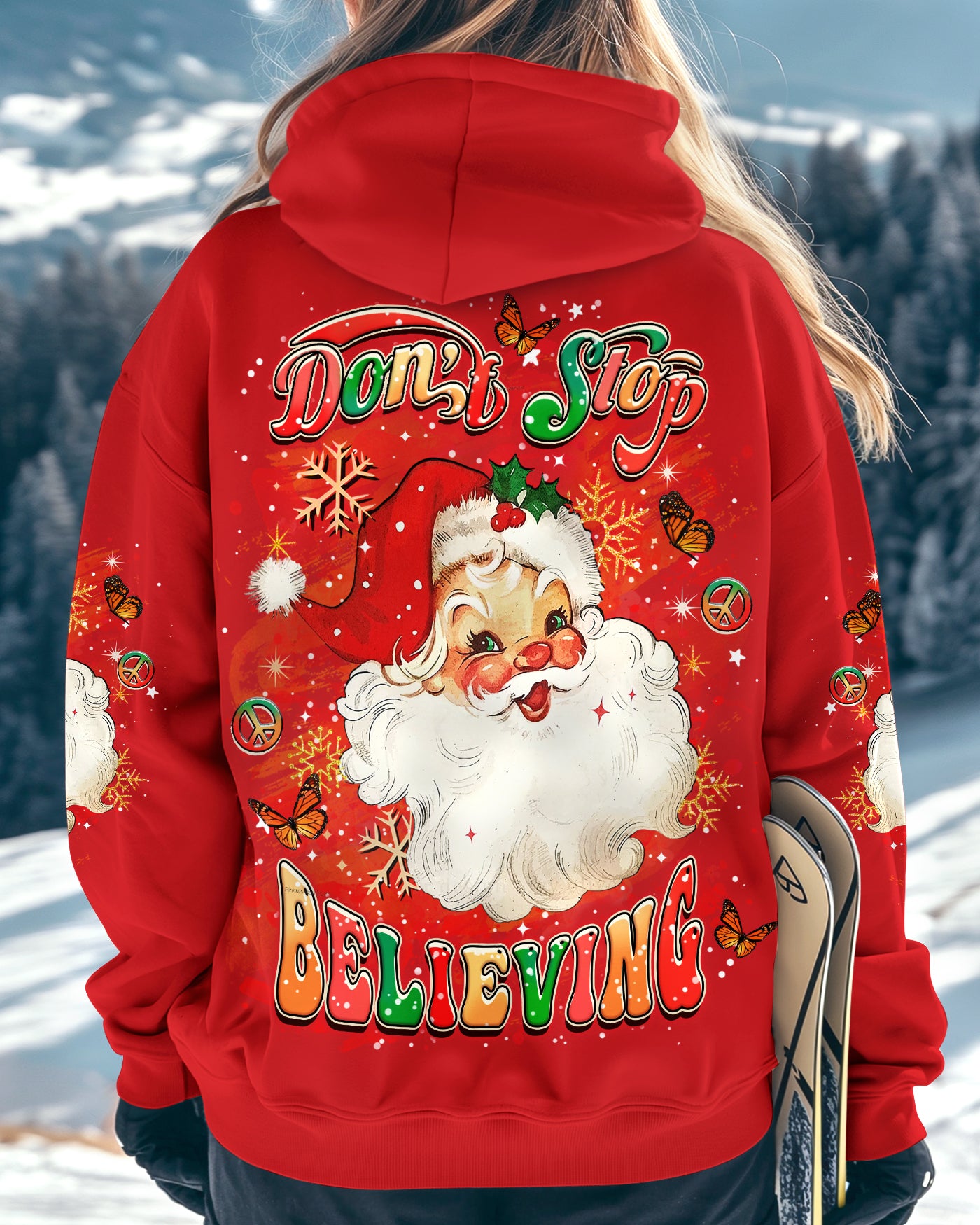 DON'T STOP BELIEVING CHRISTMAS ALL OVER PRINT - TYLT1211241