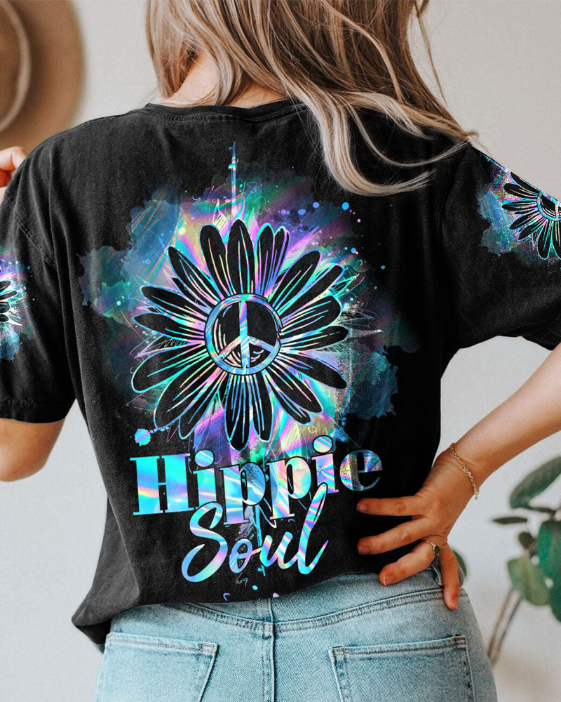 HIPPIE SOUL DAISY HOLOGRAM ALL OVER PRINT - TY2802231