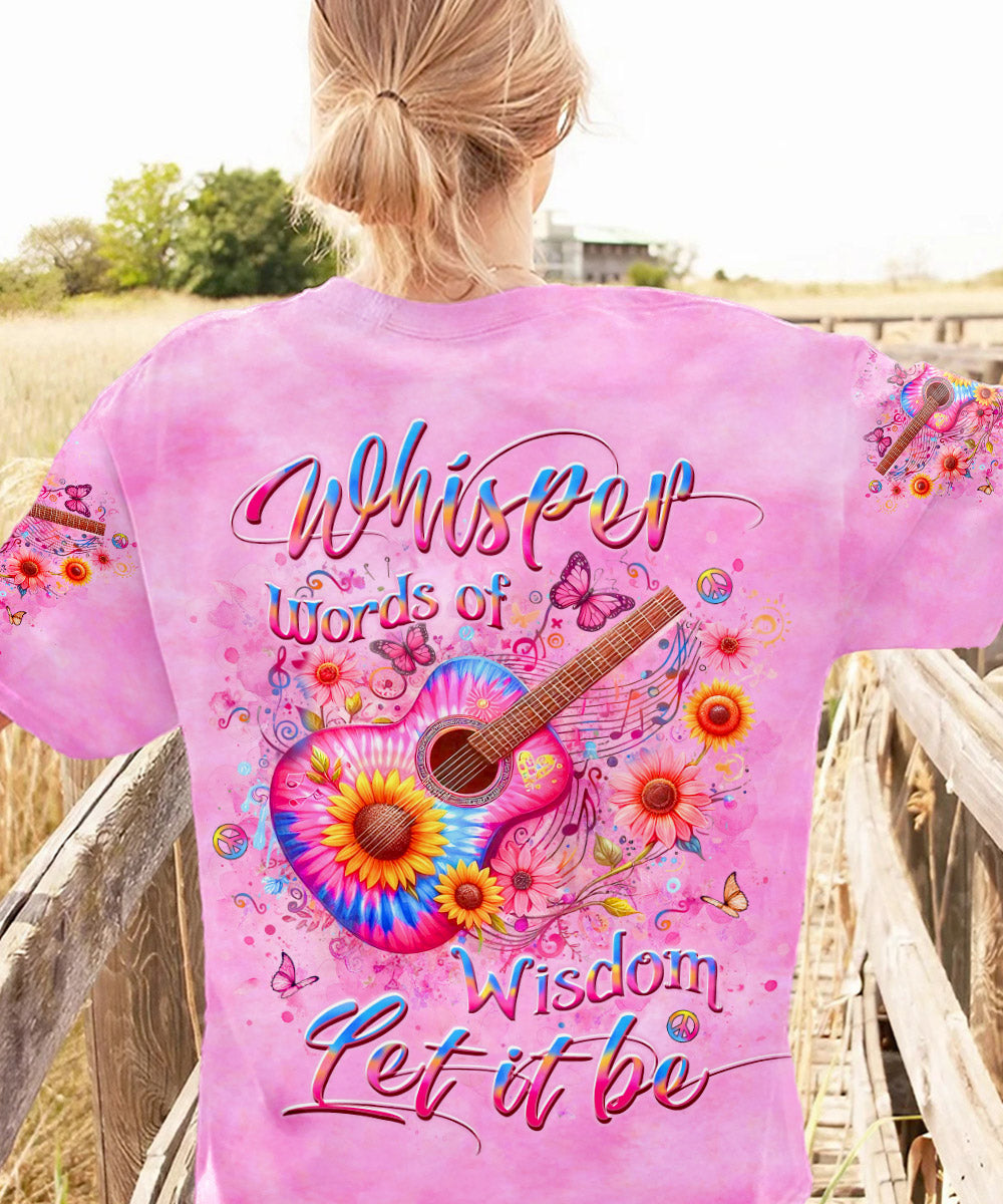 WHISPER WORDS OF WISDOM GUITAR ALL OVER PRINT - YHLT1504241
