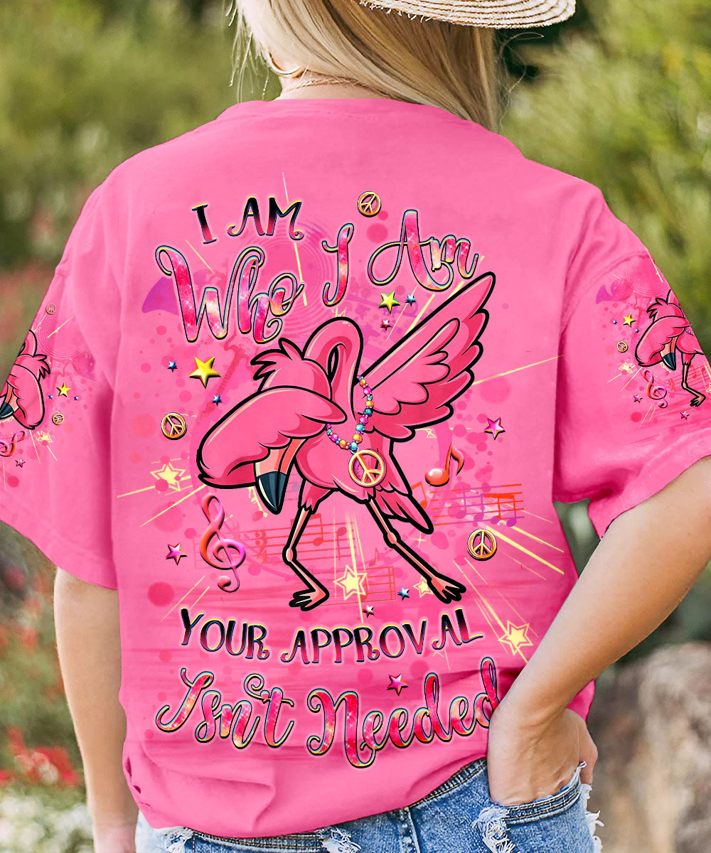 I AM WHO I AM FLAMINGO ALL OVER PRINT - YHLT1607241