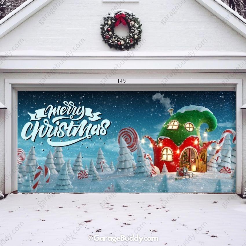Garage Buddy | Christmas Wonderland | Christmas Garage Door Cover