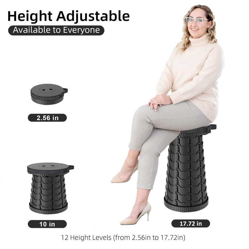 🔥Outside Must-Have🔥-2025 Upgraded Heavy-Duty Collapsible Portable Stool