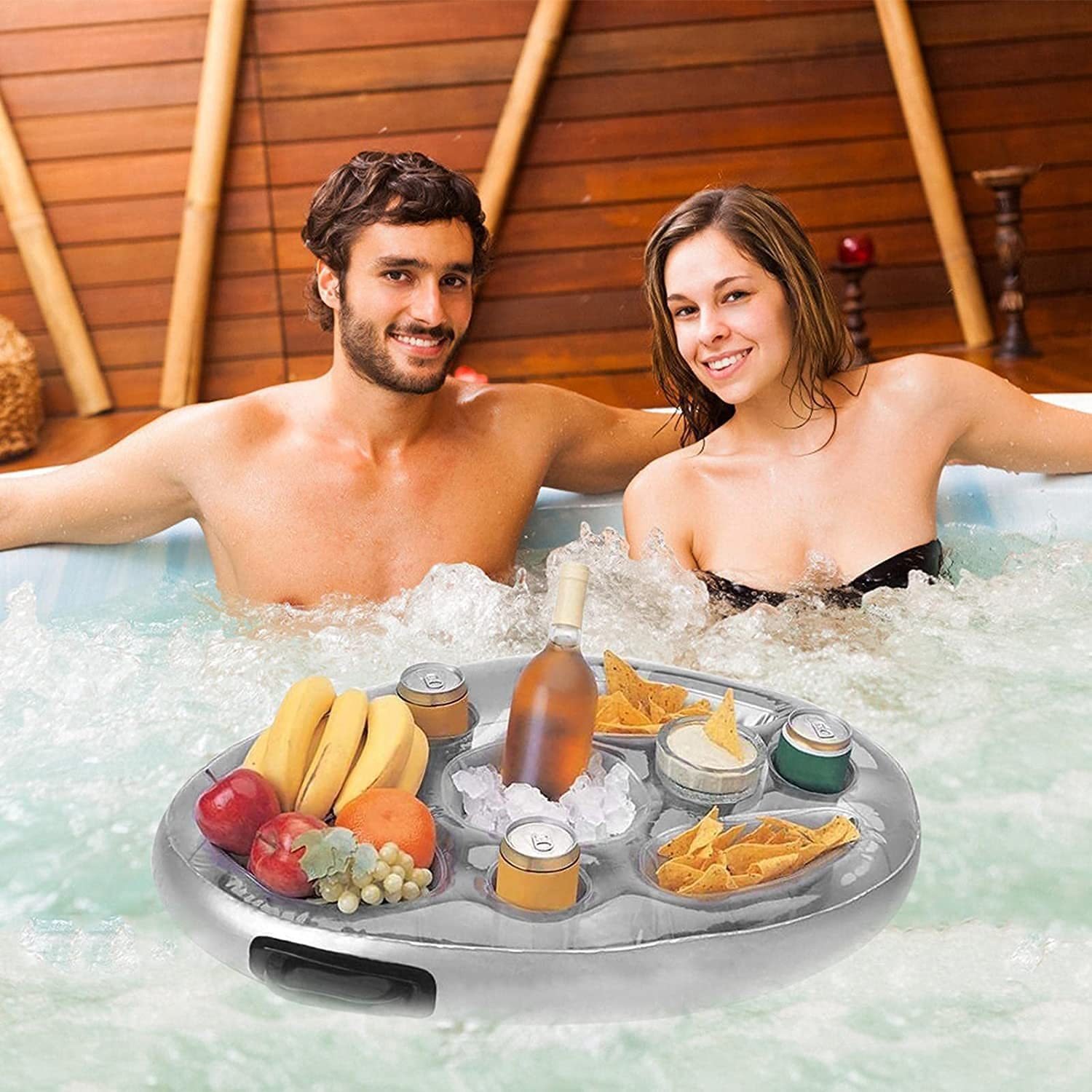 🔥LAST DAY 49% OFF-Floating Drink Holder for Pool